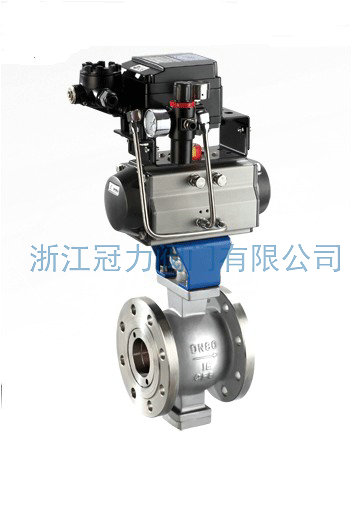 V型球閥：零部件少，使用操作方便！
