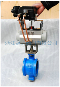 氣動(dòng)V型調(diào)節(jié)球閥的兩種動(dòng)作原理？